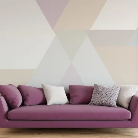 "ديكورات" للجدار فوق الأريكة