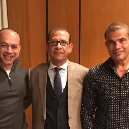 بالصور: عمرو دياب يعود للسينما بعد ربع قرن غياب