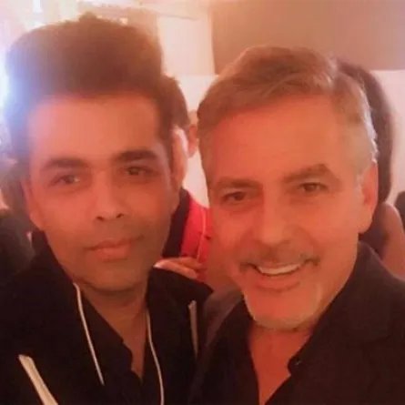 سيلفي تجمع كاران جوهر وجورج كلوني معاً في سويسرا