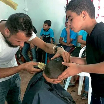 مبادرة "نعيماً" لحلاقة شعر الفقراء مجاناً في الأردن