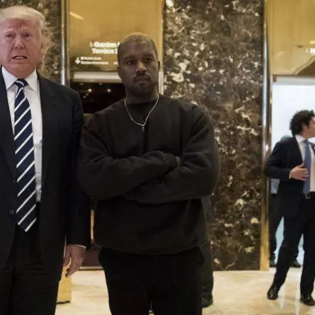 كانيي ويست يتراجع عن تأييده لـ دونالد ترامب