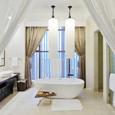 صور: المغطس المناسب في ديكورات الحمام 