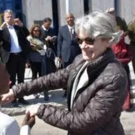 مديرة اليونسكو ترقص على الأنغام النوبية بأسوان