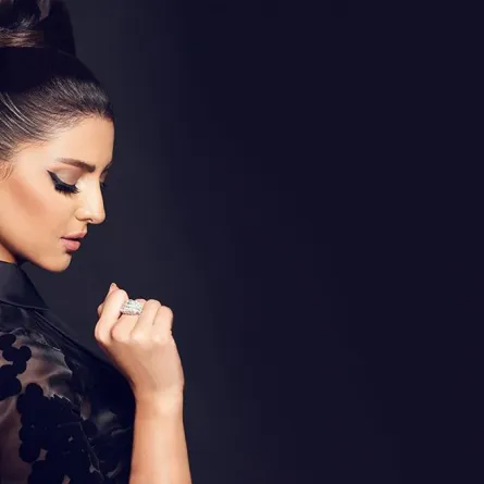 بالصور: مريم سعيد تبهر الجميع بأناقتها الراقية