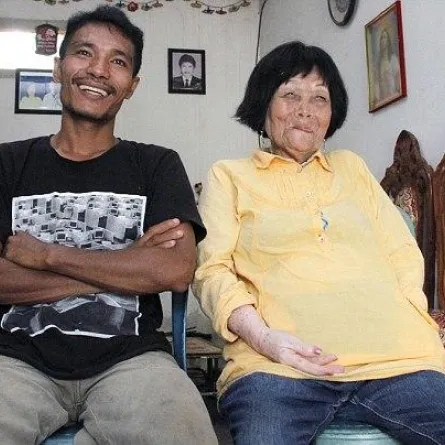 عن طريق الصدفة... تزوج سيدة تكبره بـ54 عاماً