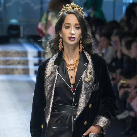 لانا الساحلي تختتم فعاليات أسبوع الموضة في ميلان!