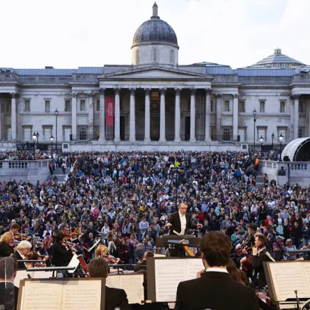 الموسيقى السورية تصل «ترافالغر سكوير» اللندنية!