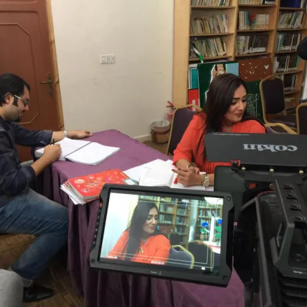 مصممة الأزياء أحلام دقنة تخوض تجربة التمثيل في"أنامل الرحمة"