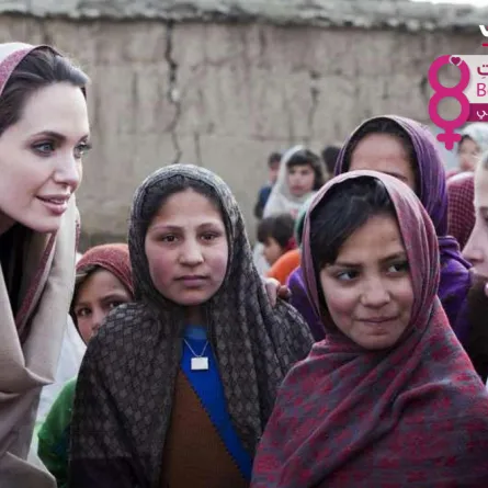 نجمات عالميّات لمعن في المجال الإنساني