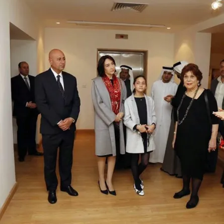 الأميرة ريم علي تفتتح معرض لرواد الفن التشكيلي العربي