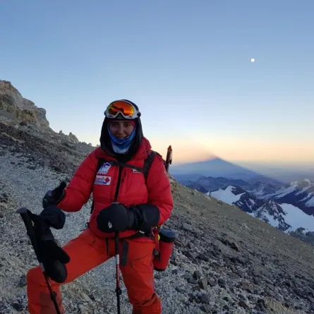 جويس عزّام: لبنانية تتسلّق أعلى قمم الجبال