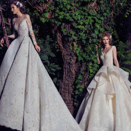 فساتين زفاف سعيد قبيسي للعروس الحالمة والراقية