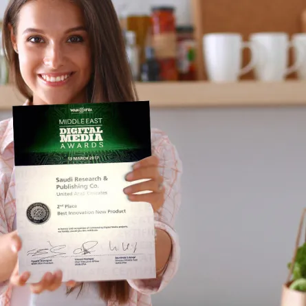 مطبخ سيدتي يحصد الجائزة الفضية من "وان إفرا" عن حملته «غذيهم صح»