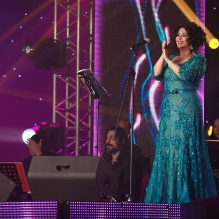 نوال الكويتية نجمة ختام مسابقة سمو الشيخ حمدان بن محمد