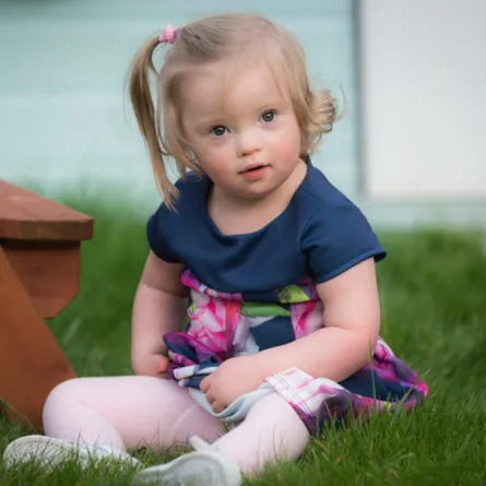 قصة طفلة بمتلازمة داون أصبحت عارضة أزياء