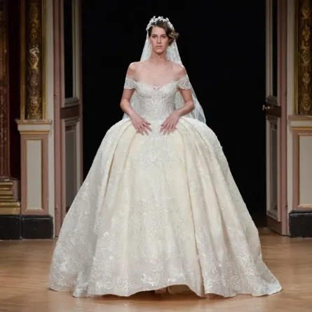 أجمل فساتين زفاف لأشهر المصمّمين العرب