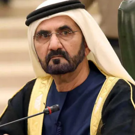 حاكم دبي يرحب بالملك عبد الله الثاني على «تويتر»