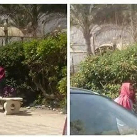 شاب يرتدي الحجاب من أجل "حبيبته".. والنتيجة!