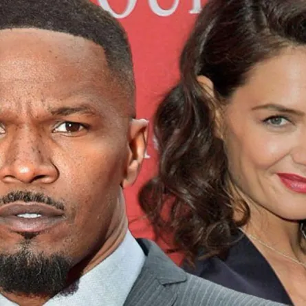 كايتي هولمز تتخطى توم كروز مع النجم جايمي فوكس