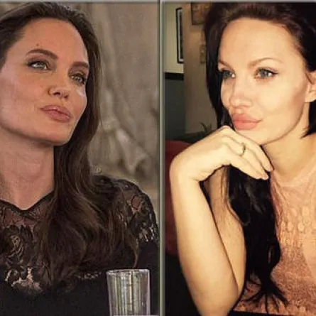 بالصور: أمريكية نسخة طبق الأصل عن أنجلينا جولي!