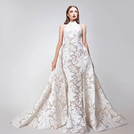 فساتين يوسف الجسمي لعروس على الموضة!