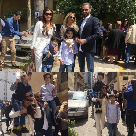 نادين الراسي مجدداً مع طليقها جيسكار أبي نادر: هكذا نكون إيجابيين