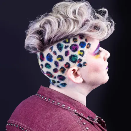 الليوبار صبغات الشعر المحلوق الضاربة على انستقرام