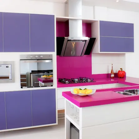 موضة المطابخ الملوّنة في صور