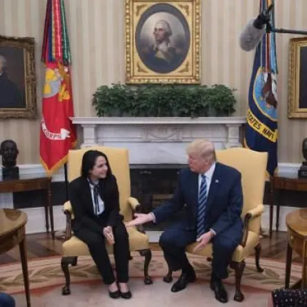 المصرية اية حجازي.. من السجن الى البيت الأبيض!