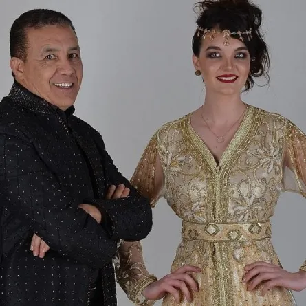 زينب الحدادي تصمم لحماها الفنان عبد العالي الغاوي