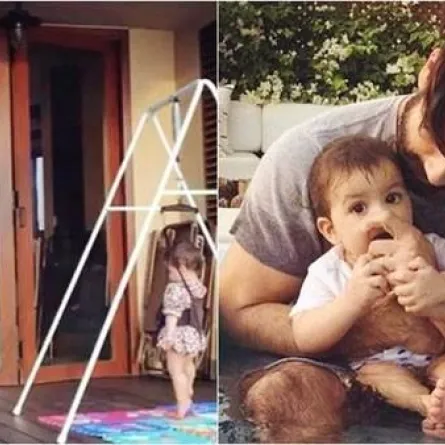 بالفيديو: شاهيد كابور يرقص مع طفلته ميشا