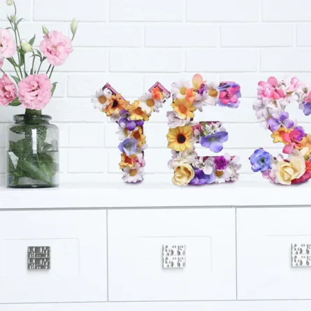 5 خطوات لصنع مجسّم بالأزهار