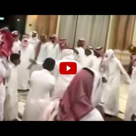 بالفيديو.. شبح يظهر في "عرس سعودي"!