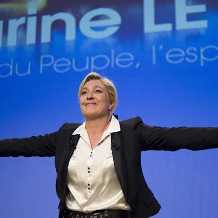 مارين لوبان مسلمة!!