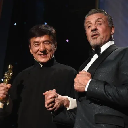 "الموصل" العراقية تجمع جاكي شان وسلفستر ستالون للمرة الأولى