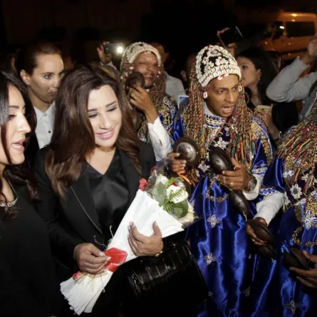 ماذا فعل فارس كرم كي لا يؤثر على حفل استقبال نجوى كرم في مهرجان موازين؟