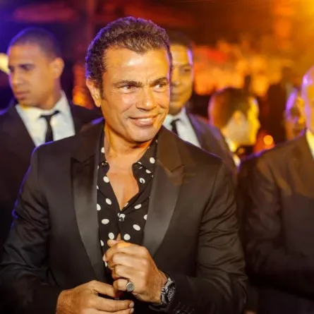 بالصور: حقيقة أول صورة تجمع عمرو دياب ودينا الشربيني