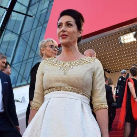 ضجّة على مواقع التواصل والسبب.. صور فلسطين على فستان في مهرجان كان