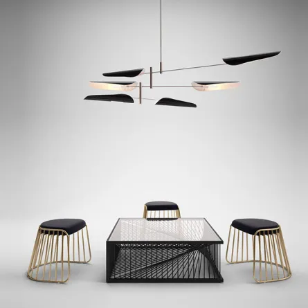 الـ"كروم" خامة مفضّلة في الـ"ديكورات" الـ"مودرن"