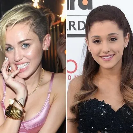 مايلي سايرس تتعاطف مع أريانا غراندي وضحايا مانشستر الـ 22