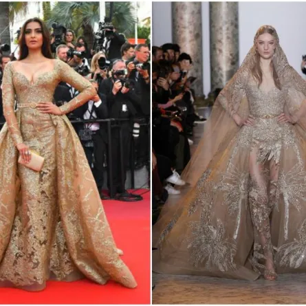 سونام كابور ترتدي فستان زفاف ومجوهرات بأكثر من مليون دولار!