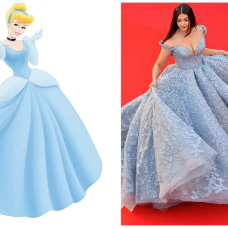 " السندريلا " نجمة السجادة الحمراء!