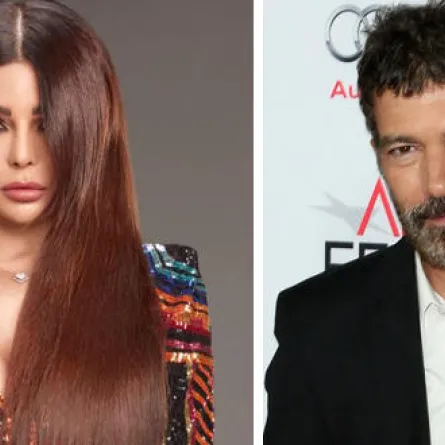 أنطونيو بانديراس يتابع هيفاء وهبي... والأخيرة تتمنع