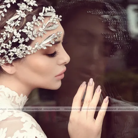 ستيفاني صليبا عروس حالمة بمكياج طبيعي!