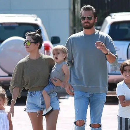 كورتني كارداشيان تمنع سكوت ديسيك من رؤية أطفاله..والسبب!!