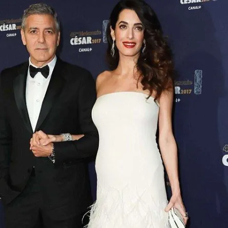 والد جورج كلوني يكشف بعض ملامح حفيديه إيلا وألكسندر