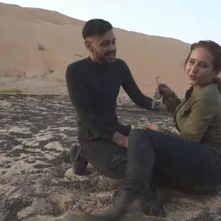 نيللي كريم تكتفي بخنق رامز جلال في حلقة تخلو من "الشتائم".. بالفيديو