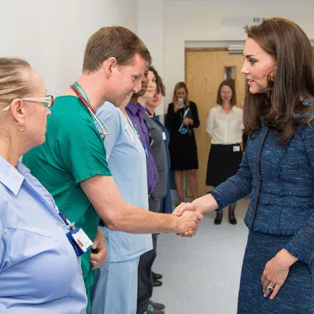 كايت ميدلتون تزور ضحايا الهجوم على جسر لندن