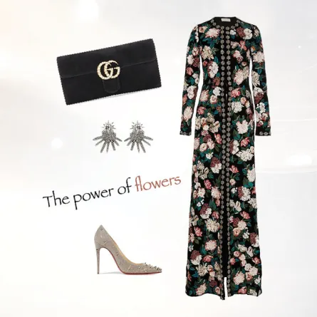 اطلالة رمضانية بالورود