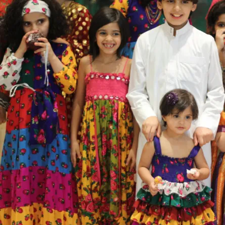 هذه هي أزياء أطفال "القرقيعان"